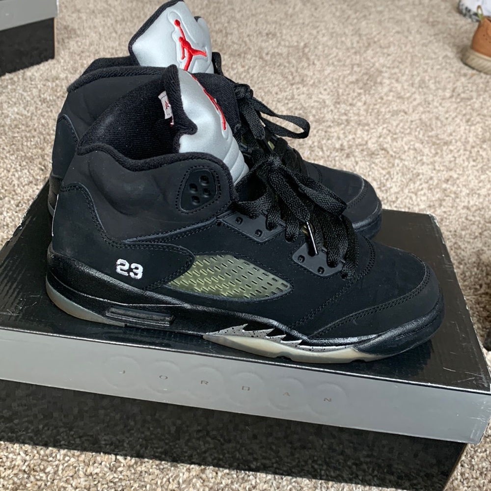 Black Authentic Air Jordan 5 Retro